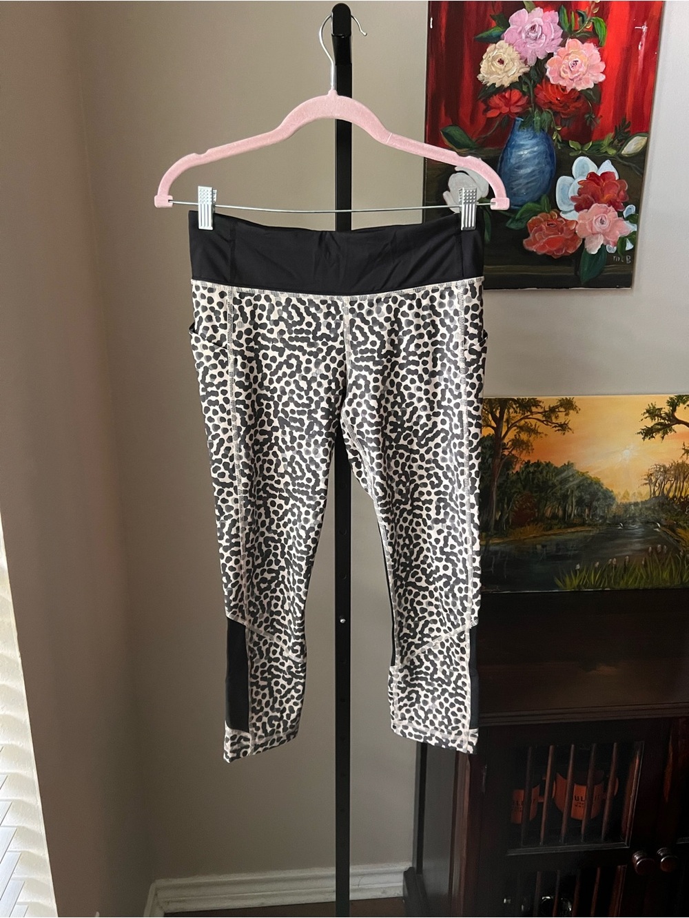 Lululemon pace rival crop luxtreme ace spot grain running tights